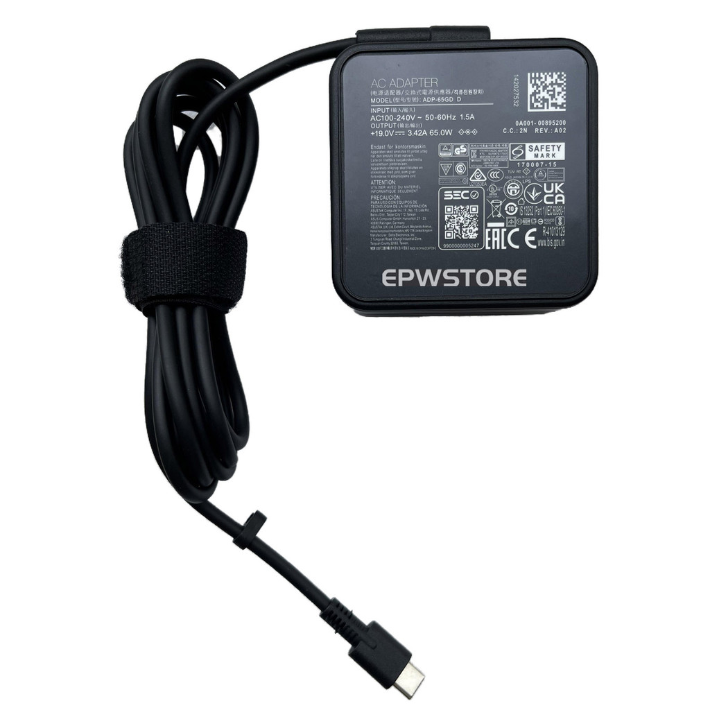 Bộ sạc chuyển đổi AC USB Type C 65W cho Acer Chromebook Plus 514 CB514-3HT-R8RB