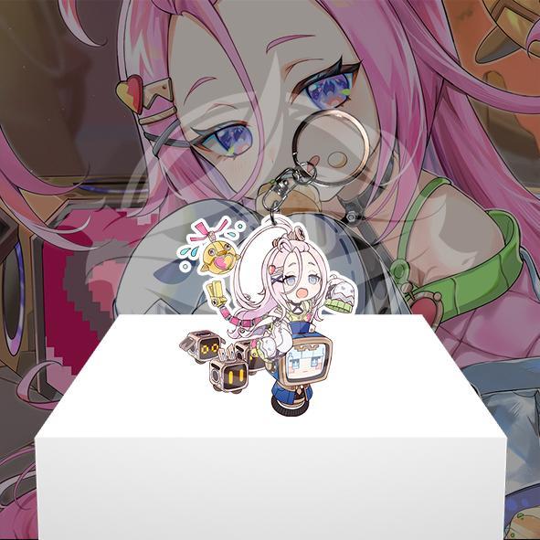 Gantungan Kunci Gantungan HP Anime Game Genshin Impact Aino - Ganci Akrilik - Keychain Acrylic - Ain