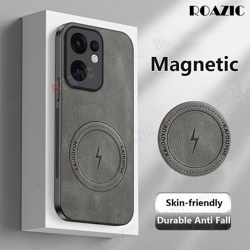 Vỏ Da PU Cao Cấp Tương Thích Cho OPPO Reno 13F 13F 5G 13F 4G 13 Pro 5G 13 5G Lightning Bảo Vệ Camera