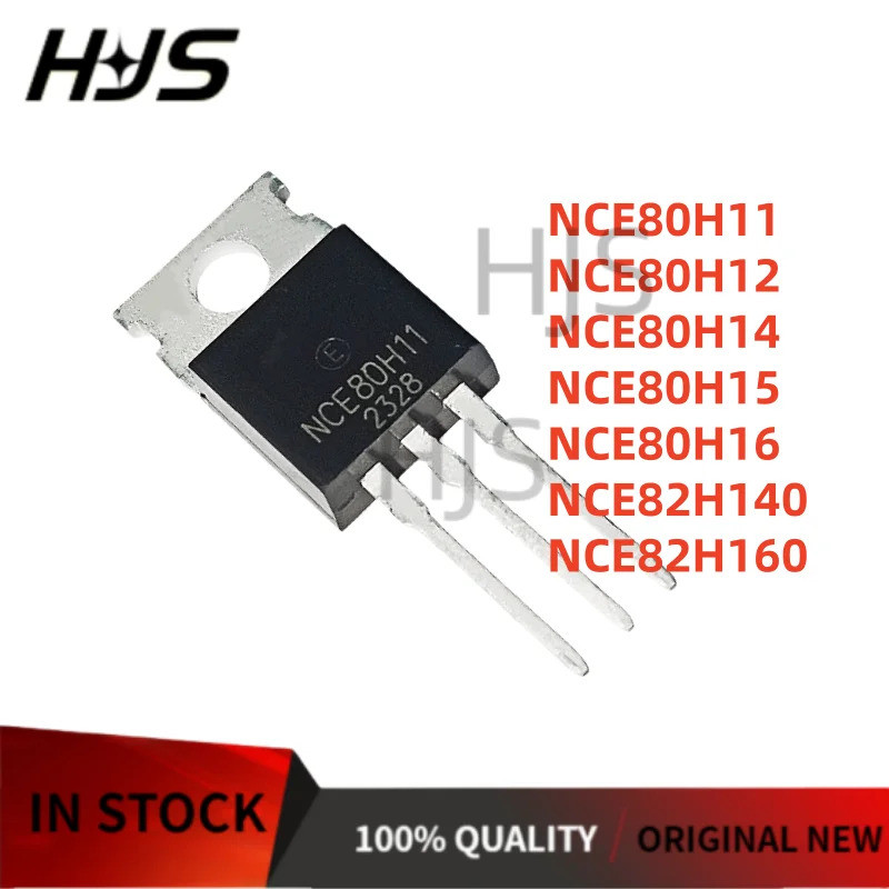 10 Cái NCE80H11 NCE80H12 NCE80H14 NCE80H15 NCE80H16 NCE82H140 NCE82H160 MOS ống TO-220 MỚI mos chip 