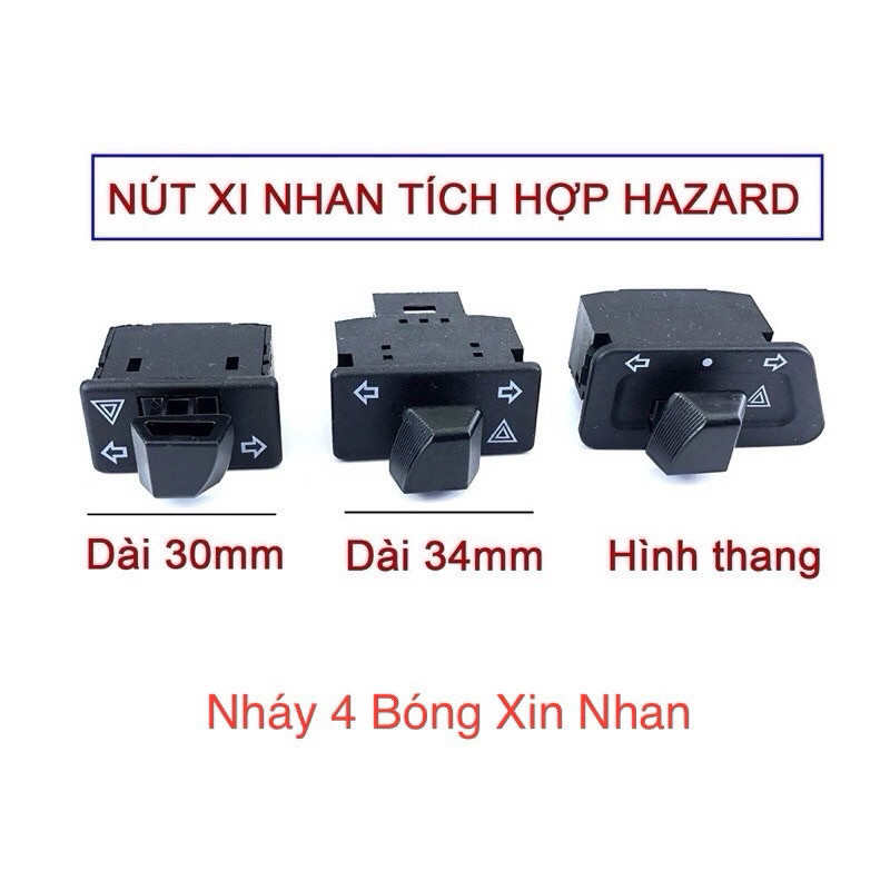 ( Giá sỉ ) Công tắc xi nhan tích hợp haza Siêu Đẹp