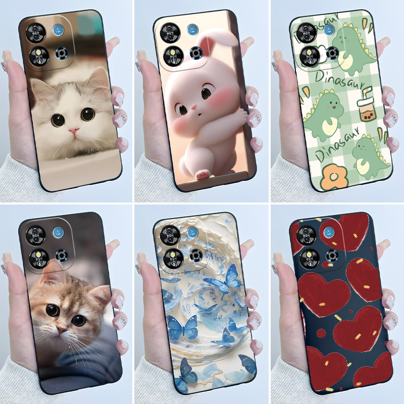 Ốp Lưng Dễ Thương Cho Oukitel C57S / C57 Pro / BLU J12 Vỏ In Vỏ Bảo Vệ Silicon Mềm Vỏ Điện Thoại Hoạ
