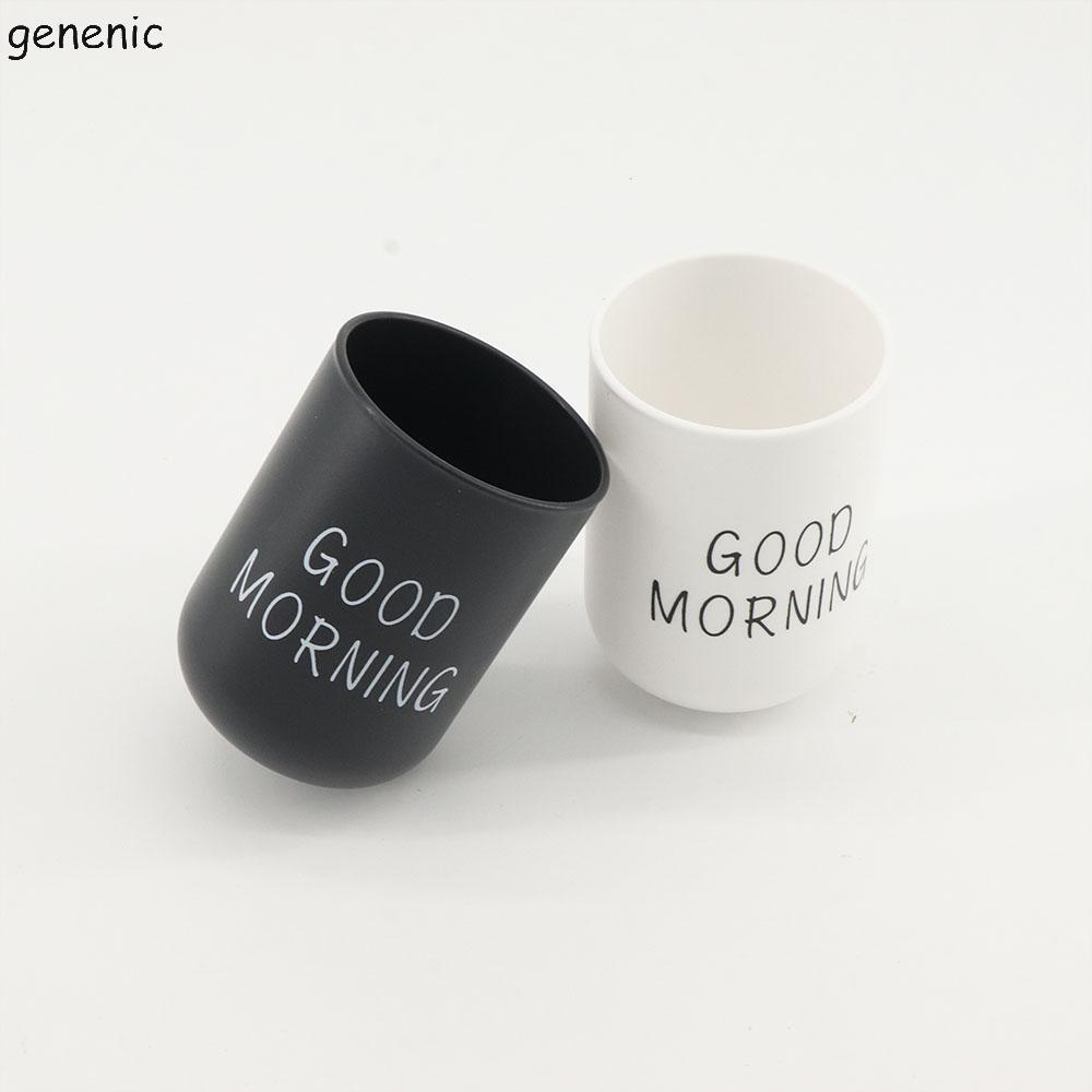GENENIC Good Morning Cup Nhà Bếp Uống Khỏe Mạnh Tổ Chức Cốc Đồ Uống Bảo Quản Có Thể Tái Sử Dụng Cho 