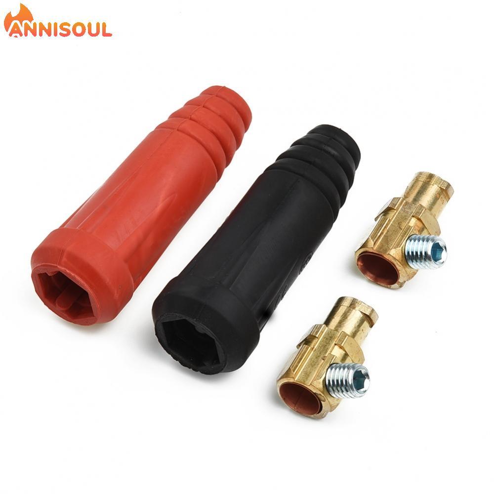 [NISO]Connector plug Quick Fitting 200Amp Accessory Plug Red+Black Connector