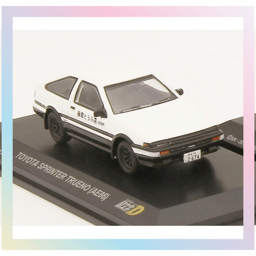 【Trực tiếp từ Nhật Bản】Kyosho Original 1/64 Initial D Toyota Sprinter Trueno (AE86) Sản phẩm hoàn ch