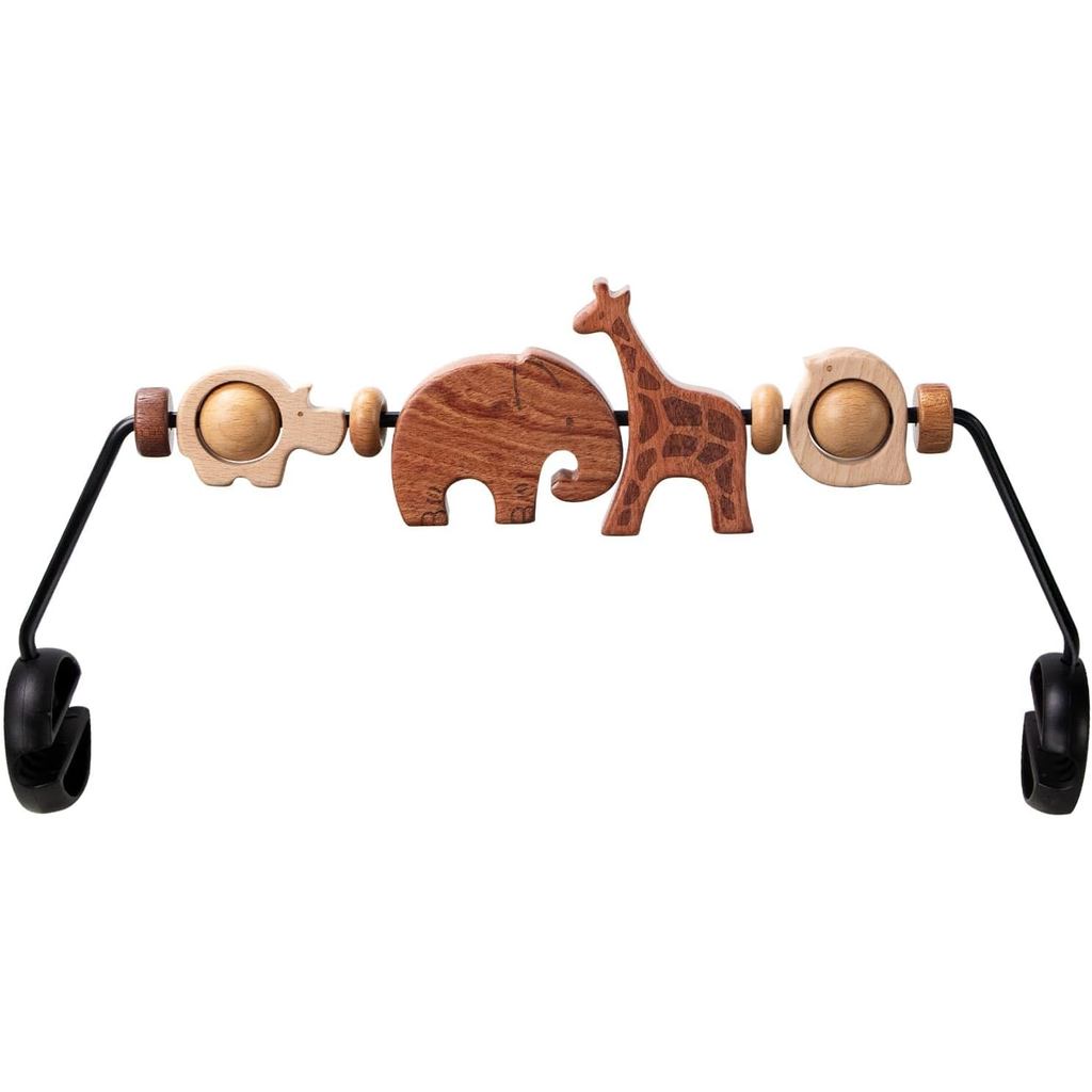 Thanh đồ chơi Bouncer cho bé bằng gỗ Tương thích với Bouncer Bé Bjorn, Đồ chơi Bouncer đính kèm bó s