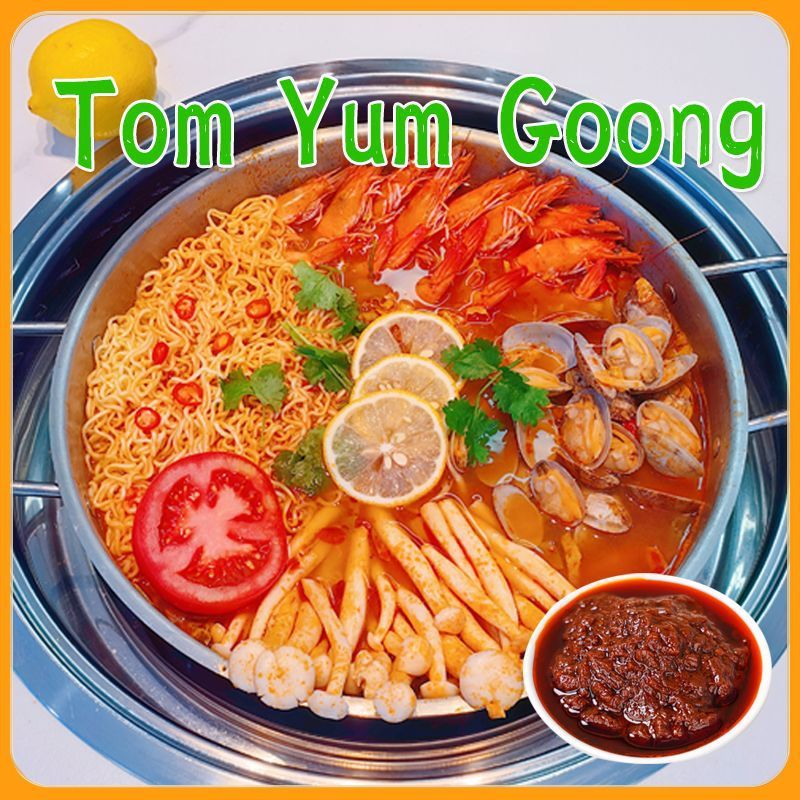 Hàng sẵn có Giao hàng nhanh ins Dongyin Gong Dongyin Gong Lẩu Gong Phong cách Thái Lan Dongyin Gong 