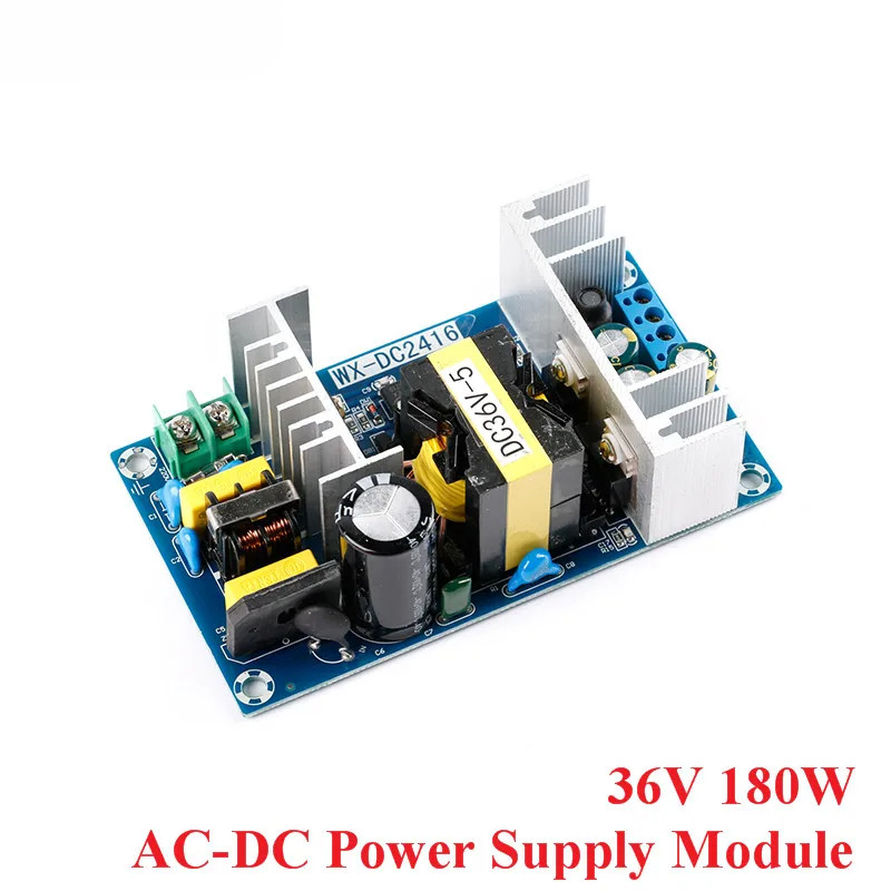 Mô-đun cấp nguồn 36V 180W Mô-đun AC-DC Bảng cấp nguồn chuyển mạch 36V5A Bảng mô-đun cấp nguồn công n