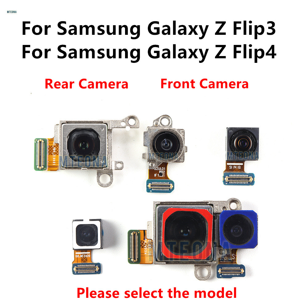 Mặt Trước Selfie Nhỏ Phía Trước Lưng Phía Sau Camera Chính Module Flex Cho Samsung Galaxy Z Flip 3 4