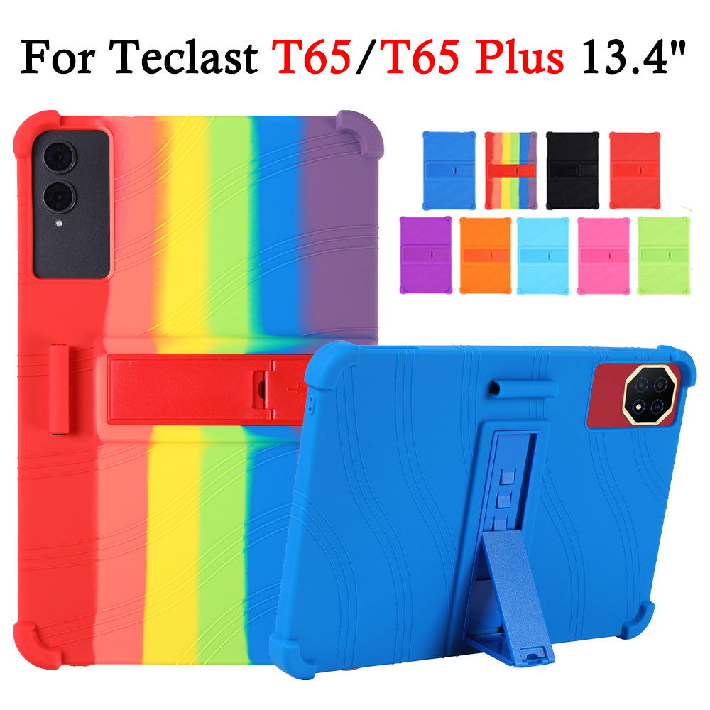 Dành Cho Máy Tính Bảng Teclast T65 13.4 "2026 Thời Trang Silicon Mềm Chống Sốc Máy Tính Bảng T65 Plu