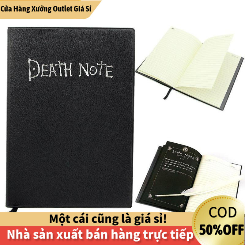 【COD】Death note [Có hộp và tặng kèm bút lông, kẹp sách] sổ death note sổ anime/sổ note/sổ da