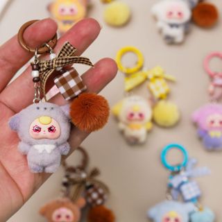 Loạt Móc Khóa Hình Vuông Cho Chó Đàn, Đồ Trang Trí Bằng Hạt Dễ Thương, Đồ Trang Trí Trực Tiếp, Đồ Treo Nhỏ Cặp Sách