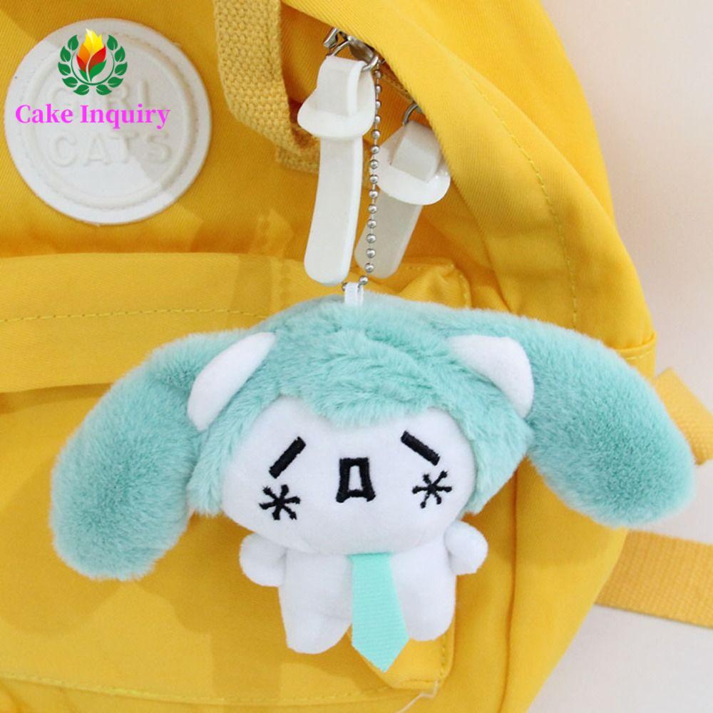 SAHRAI Snow Miku Sang Trọng Móc Khóa, Lông Tơ Mềm Bandai Hatsune Miku Doll, Lông Thú Dễ Thương Sang 