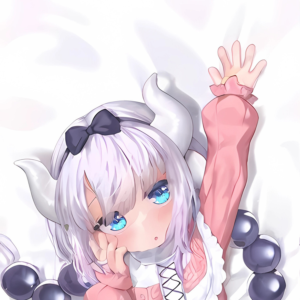 Hộp đựng gối cơ thể Miss Kobayashi 's Dragon Maid Kanna Kamui - Ôm chữa bệnh cho bé gái rồng dễ thươ