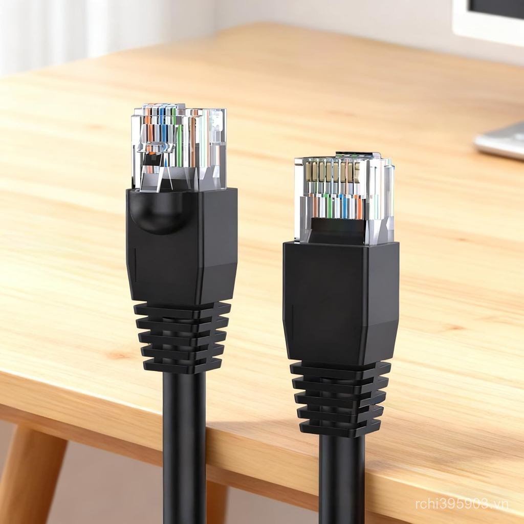 2 Gói Cat 6 Patch Cables 1 ft - Cat 6 Ethernet Cable, Snagless RJ45, Cat 5e Patch Cable 1 Foot Ether