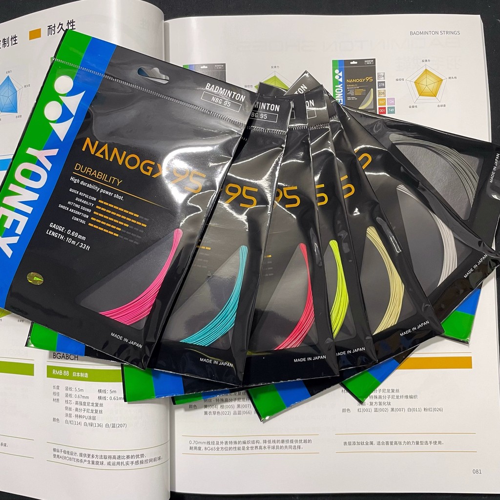 🔥 có hàng sẵn 🔥 Trong Kho Dây cầu lông YONEX Vận Chuyển Nhanh Độ Bền Cao Giữ Căng Tốt Phù Hợp Người 