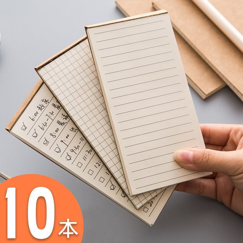 Xiaohongshu Cùng Phong Cách Danh Sách todolist Planner Mini Notepad Có Thể Xé Notepad Di Động Bỏ Túi