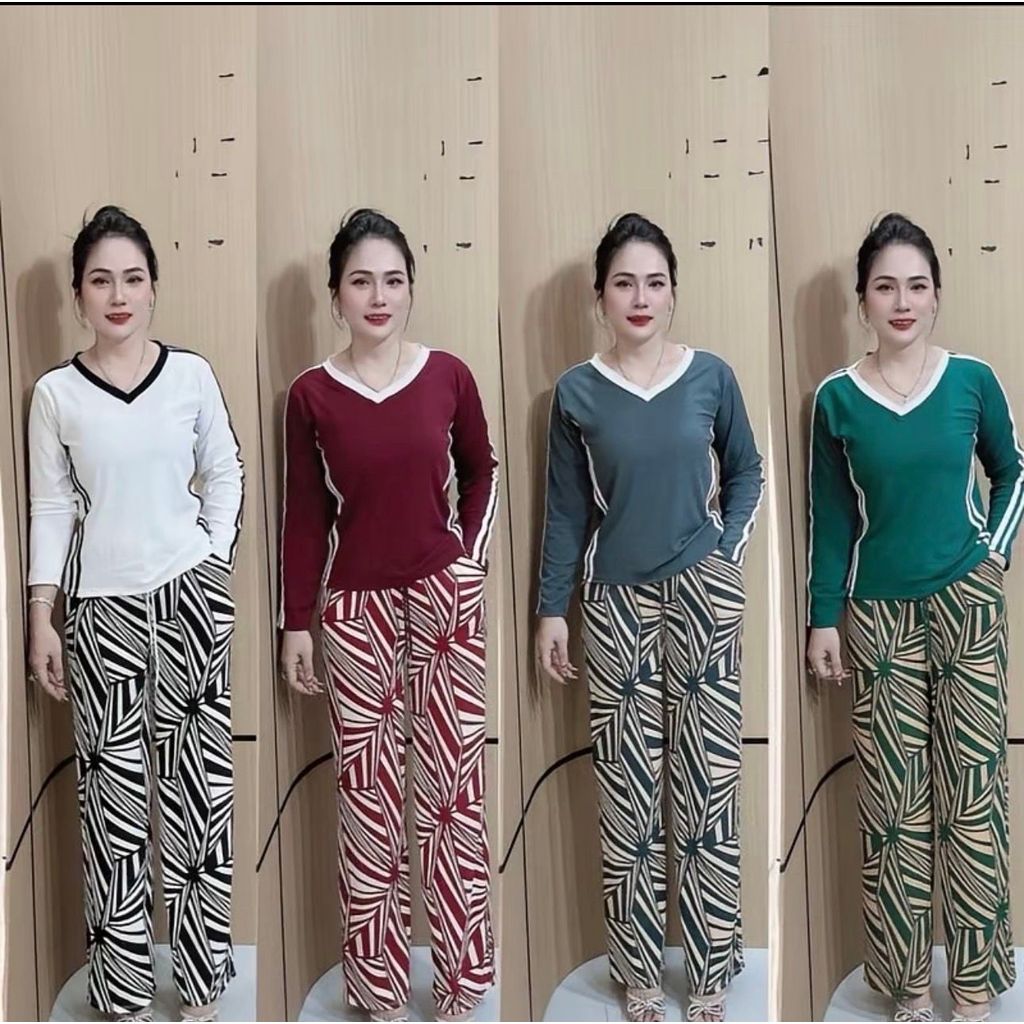 D666 Set Bộ Thiết Kế Thể Thao Ống Suông
