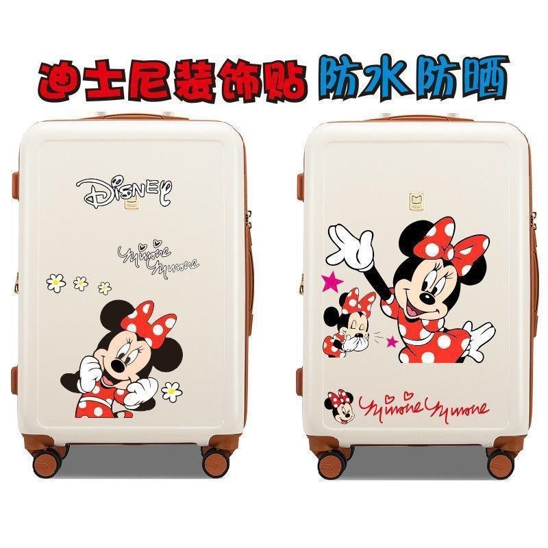 Mickey và Minnie Vali Dán Lớn waterpro Mickey Minnie Vali Miếng Dán Lớn Chống Thấm Nước Vali Hoạt Hì