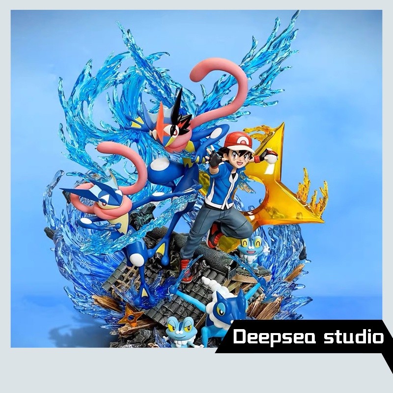 Studio Deepsea [Giao hàng nhanh trong kho] [Sinh theo chiều ngang] EGG Xiaozhi Ninja Ếch Họ Pokémon 