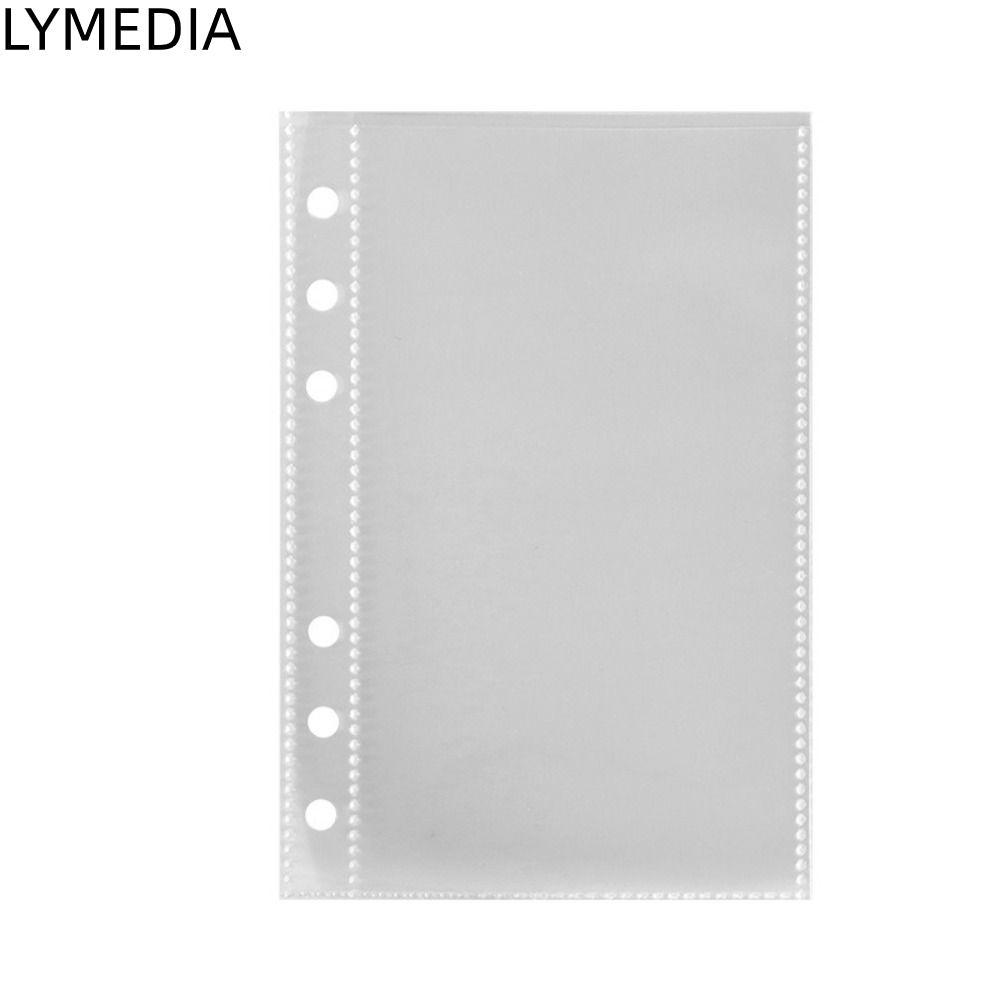 LYMEDIA Photocard Binder Sheets, PP Acid Trong Suốt Nhiều Túi Tay, A6 Kpop Photocard Binder