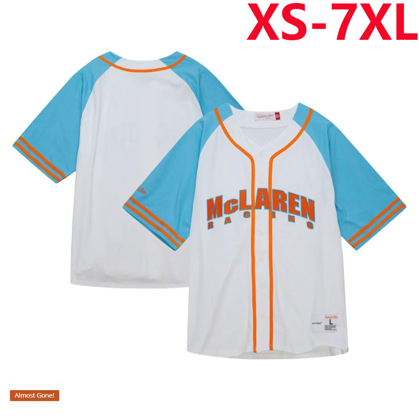 2026 Áo thun ngắn tay Unisex F1 mới + F1 Mclaren Racing Team Jersey
