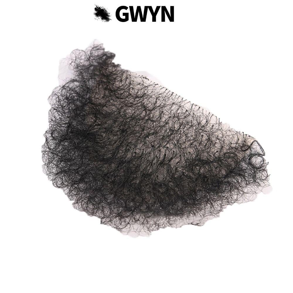 GWYN‌ Giả Tóc Riêng Mô Phỏng Thật Dán Nhiệt Độ Sợi Nữ Búp Bê Silicon Tự Nhiên Vô Hình Dán