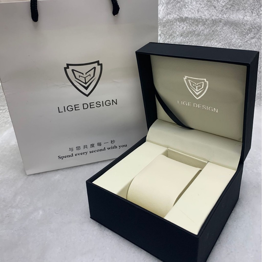 Hộp đóng gói đồng hồ nam LIG Lego Hộp đựng đồng hồ nam FOXBOX Hộp lưu trữ đồng hồ nam SUNKTA Hộp đón