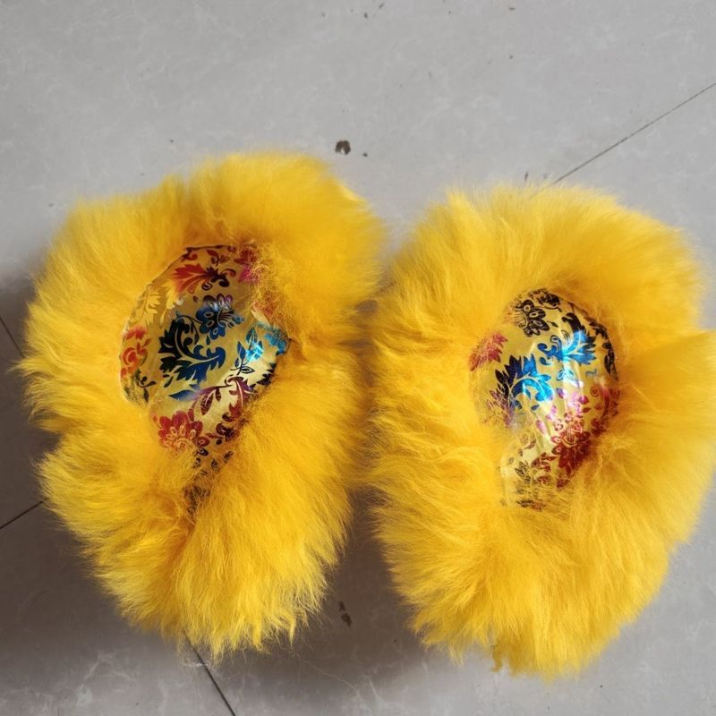 Lion Dance Lion Hair Lion Hair Giày chuyên dụng cho Lion Dance Lion Hair in Phụ kiện Khuyến nghị ~ L