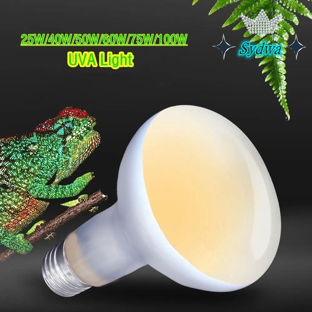 SYDWA Đèn sưởi bò sát, Bóng đèn nhiệt sưởi ấm thú cưng Bóng đèn sưởi ấm bò sát, 220V Mô phỏng ánh sá