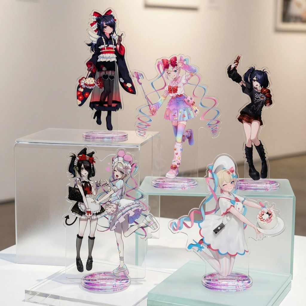 Mô hình Standee Anime Needy Girl Overdose Needy Streamer Overload  Ame-chan KAngel Trang trí Bàn học