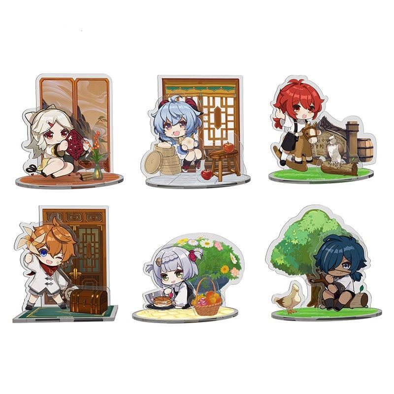 Sunsyea Genshin Impact Official Merch miHoYo Original Authentic DreamKids Series Acrylic Stand