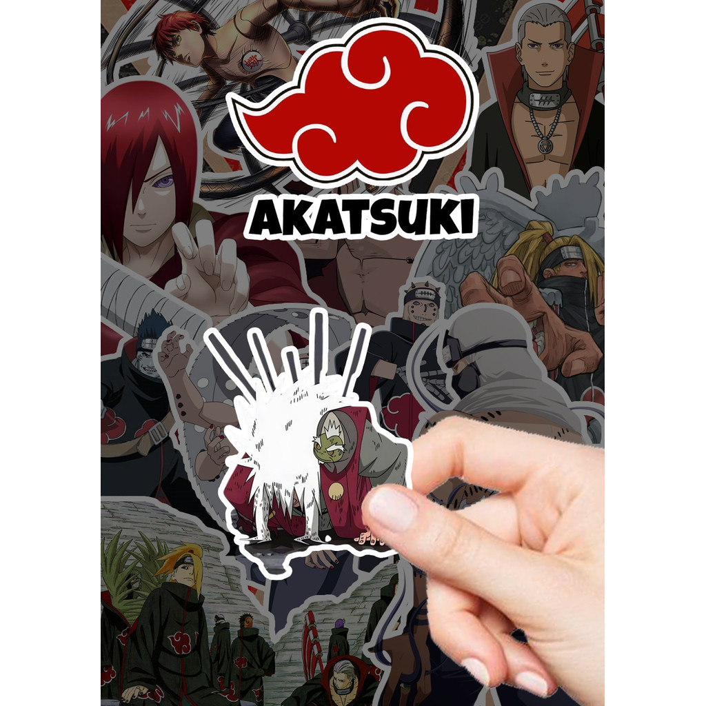 Set 206 Sticker các thành viên Akatsuki đã cắt sẵn ✂️ dán tha hồ thỏa thích, dán vô tư không sợ hết