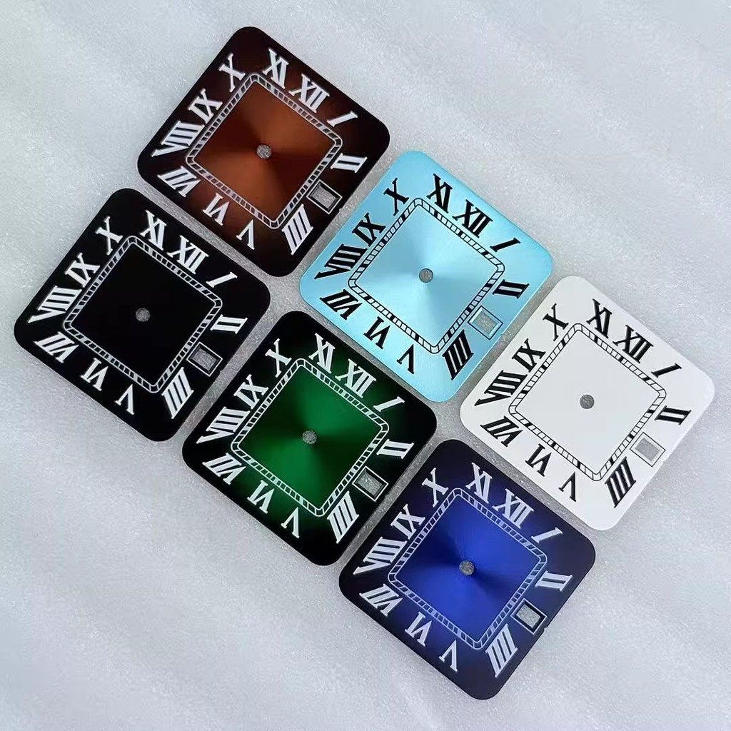 [New 35] Vuông La Mã Đường Kính Mặt Số Lịch 27mm Sửa Đổi Đồng Hồ Cơ Thích Ứng Với Phong Trào NH35