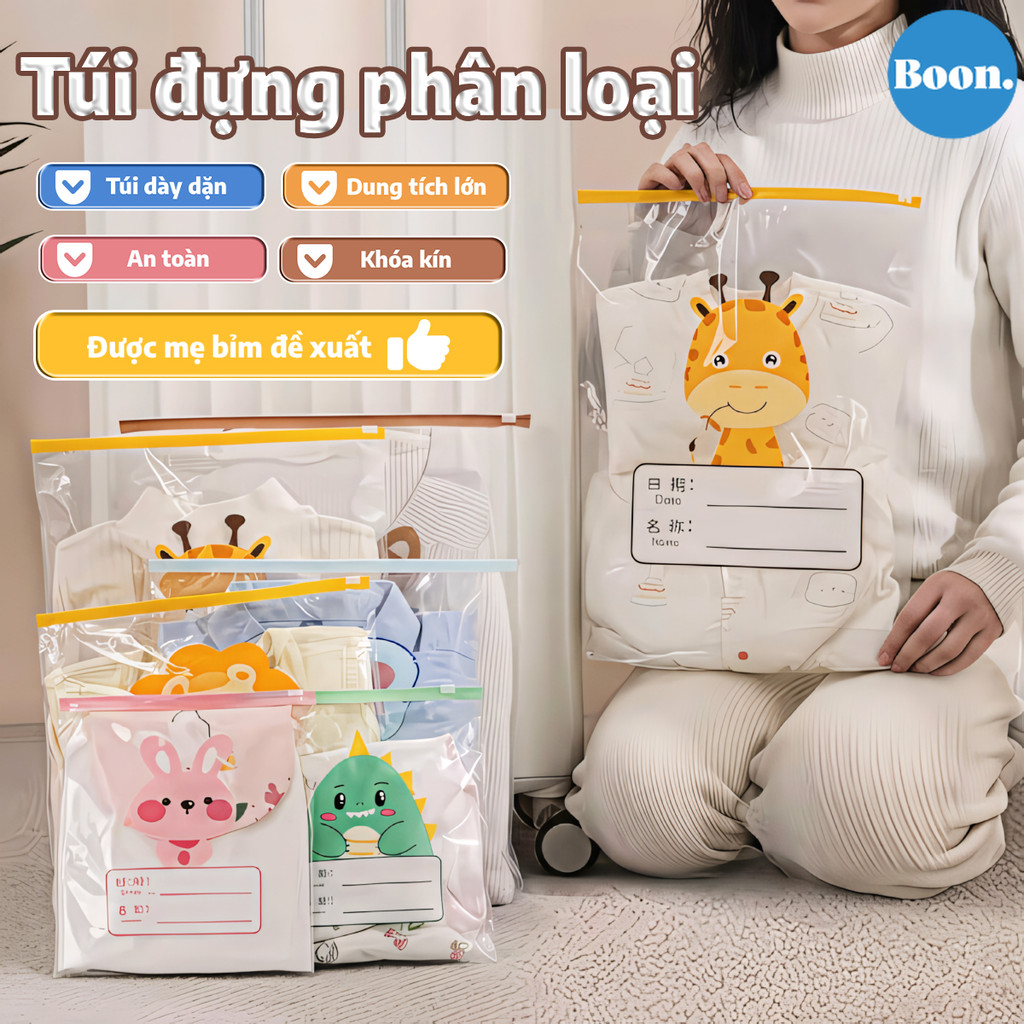 Zip Lụa Túi,Túi khóa Zip đa năng10 pcs,Túi đựng dung tích lớn-Nhiều kích thước,Túi trong- đồ trẻ em,quần áo,giày