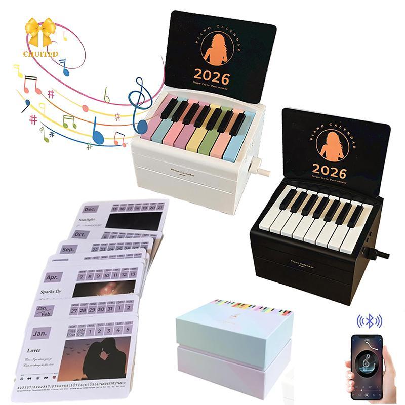 [Chuffed-t] Lịch Đàn Piano 2026 Lịch Để Bàn Đàn Piano Có Thể Chơi Được, Lịch Đàn Piano Mini Swift Vớ