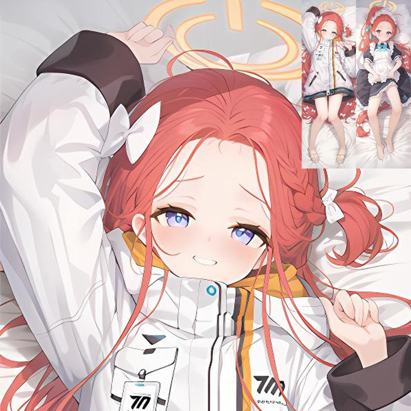 Hanaoka Yuzu Blue Archive Dakimakura Vỏ Gối Anime Gối Đệm