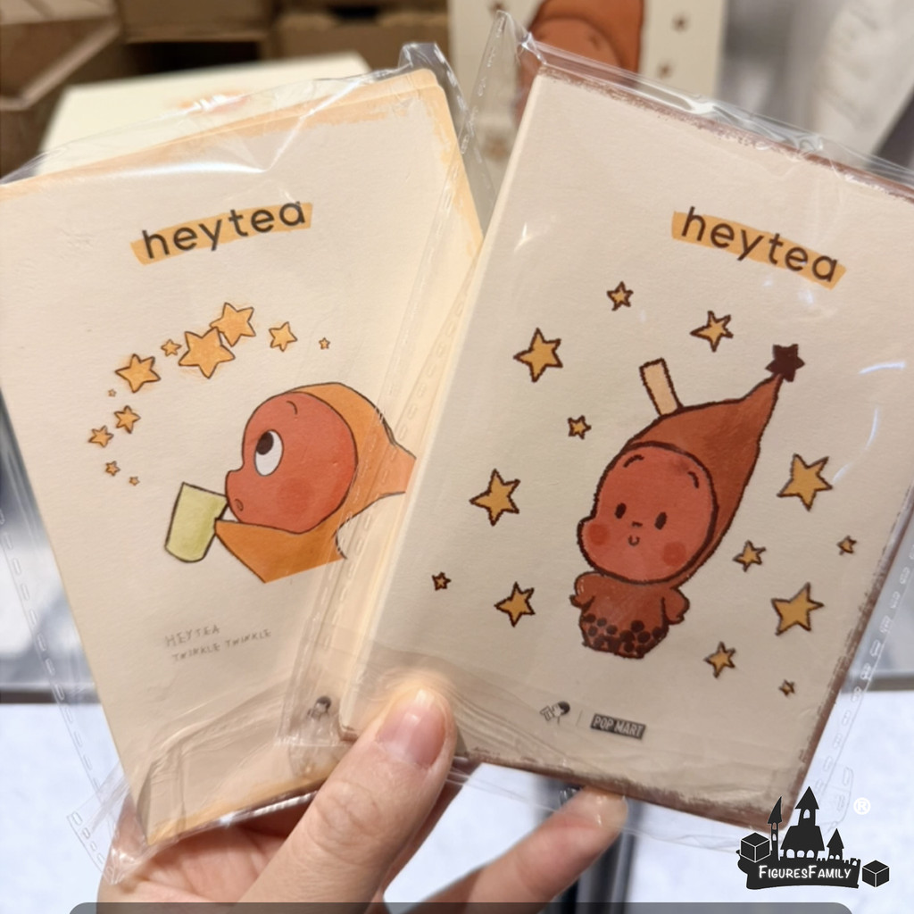 [Chính hãng] Twinkle Twinkle x Heytea Series Huy hiệu kim loại và cốc trà Hình búp bê Món quà trang 