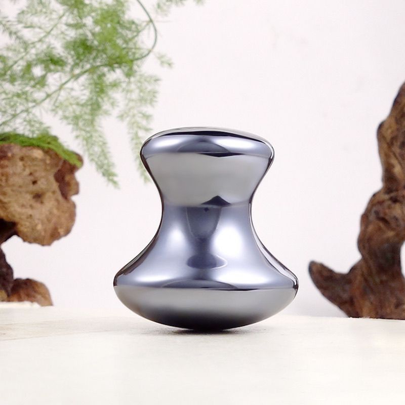 Hot Sale#Natural Mushroom Stone SPA Facial and Leg Massager for Tendon Relaxation and Ice Melt Facia