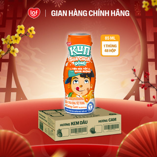  Sữa chua uống KUN vị cam thùng 48 chai x 85ml 