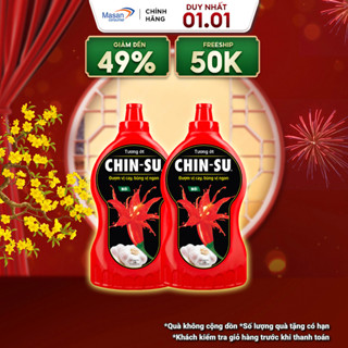  Combo 2 Tương Ớt CHIN-SU 1KG  Bao bì có thể thay đổi theo đợt nhập hàng  