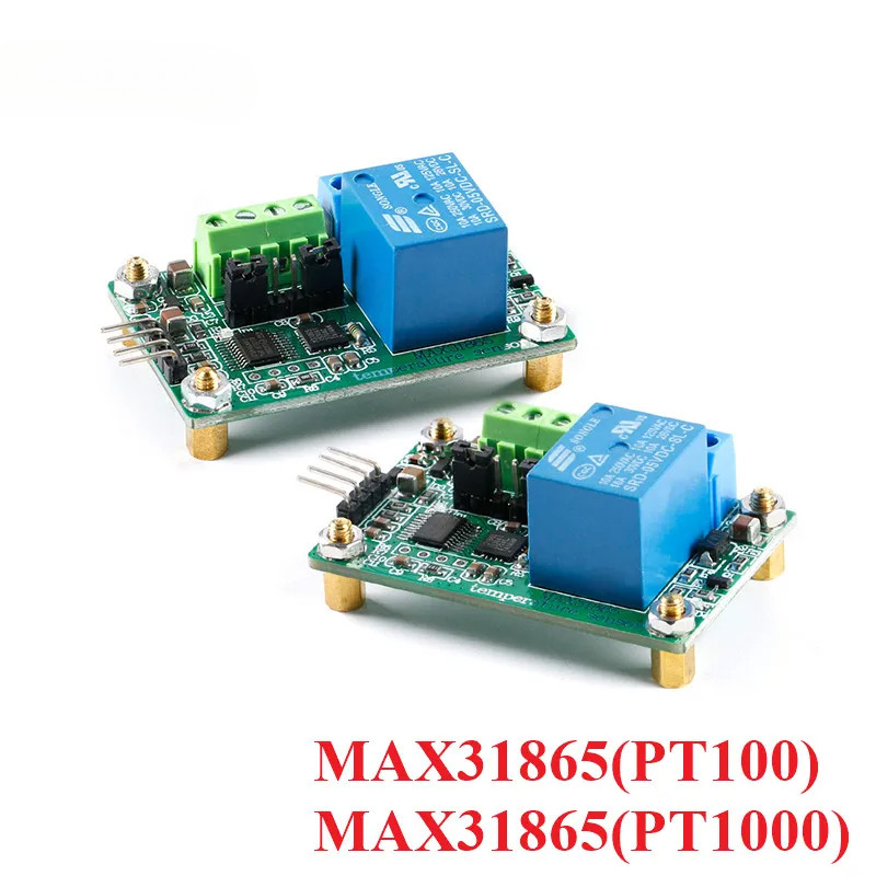 MAX31865 PT100 PT1000 Mô-đun đo nhiệt độ điện trở bạch kim Bảng dò nhiệt độ Cảm biến RTD