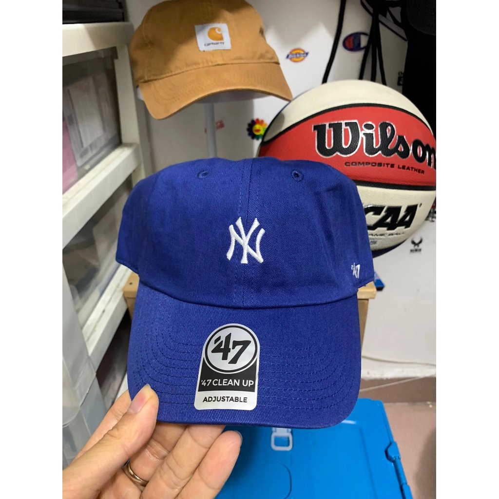 47brand Hat Joint MLB Mũ Bóng Chày Mềm Top Thêu Nhỏ Mũ ny
