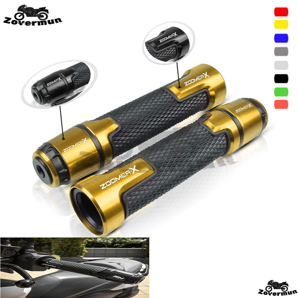 NóngPhù Hợp Cho Xe Honda Zoomer-x 110 Gen 1 / 2 Tay Cầm Xe Máy Đa Năng CNC Tay Cầm 7 / 8 "22 Mm Tay 