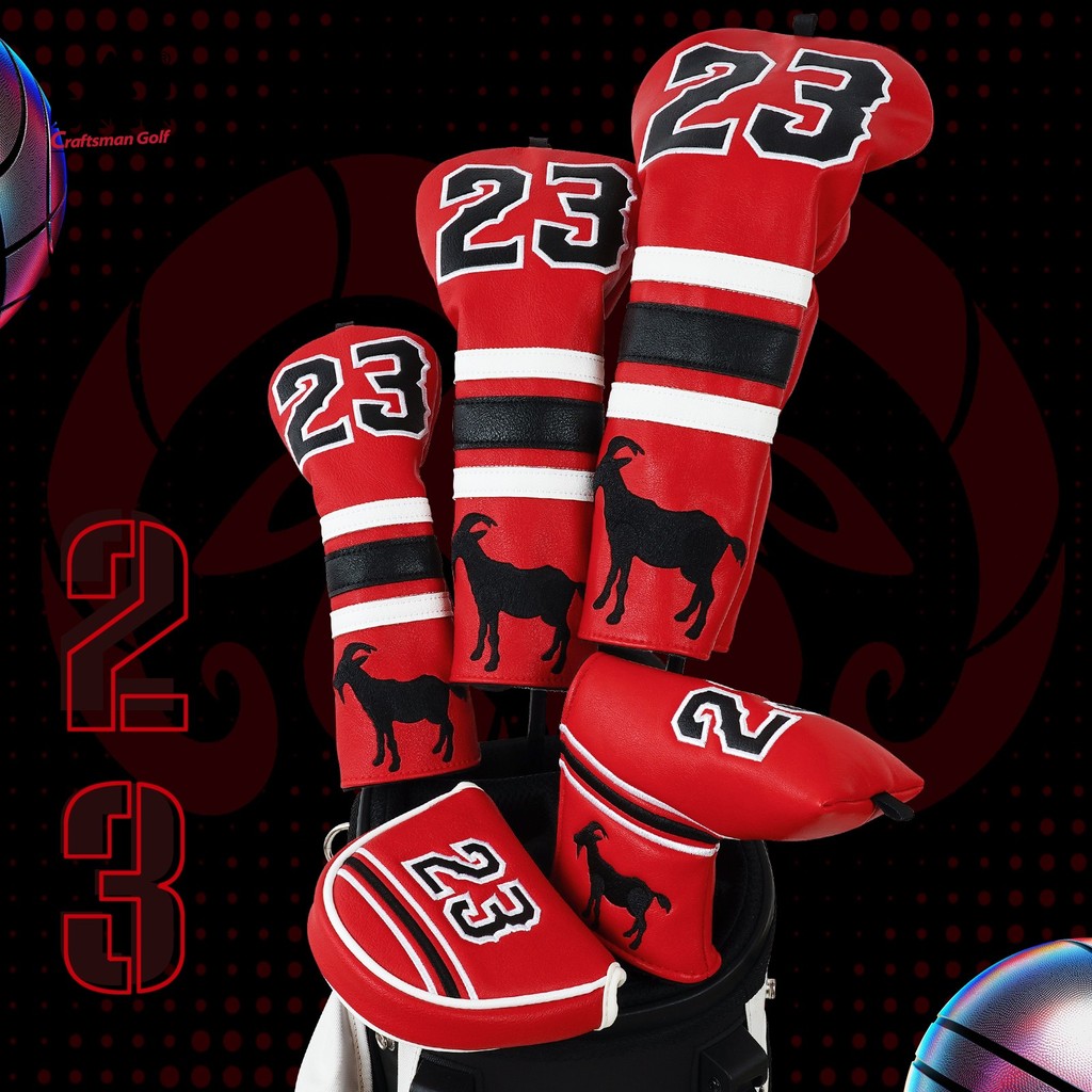 Golf Club Cover Putter Cover Fairway Wood Cover Vỏ Gỗ Hỗn Hợp Vỏ Thẳng Hình Bán Nguyệt Putter Cover 