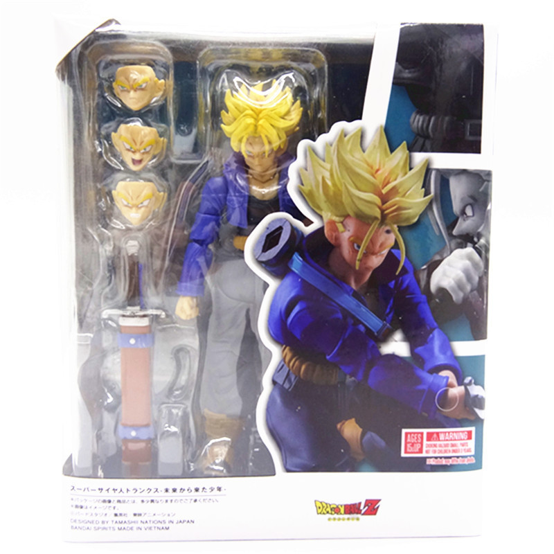 SHF Di Chuyển Được Phục Sinh Goku Free Mind Super Saiyan Trunksby Darklin Son Gohan Hình Z