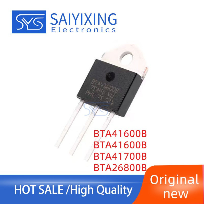 5 CHIẾC BTA41600B BTA41700B BTA41800B BTA26800B Silicon Điều Khiển Hai Chiều BTA41-600B 26600B 41700