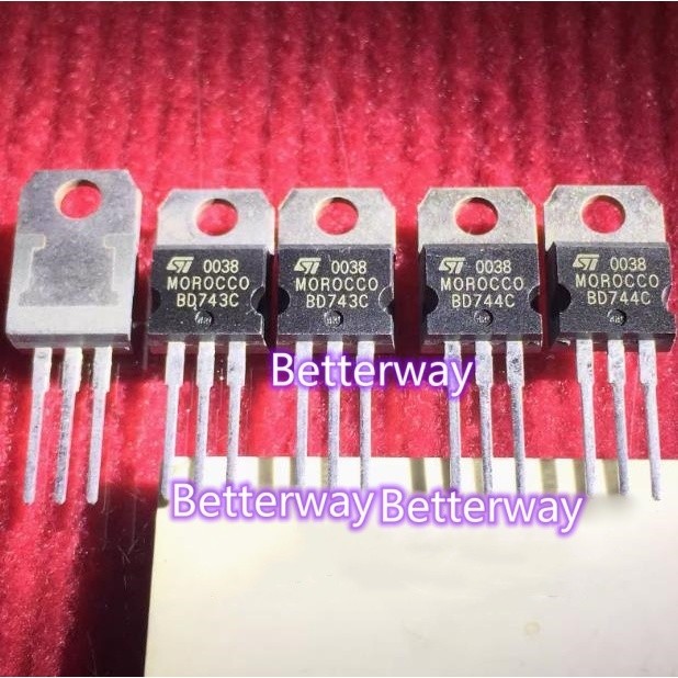 1 đôi BD743C BD744C (1 cái BD743C + 1 cái BD744C) mới trên