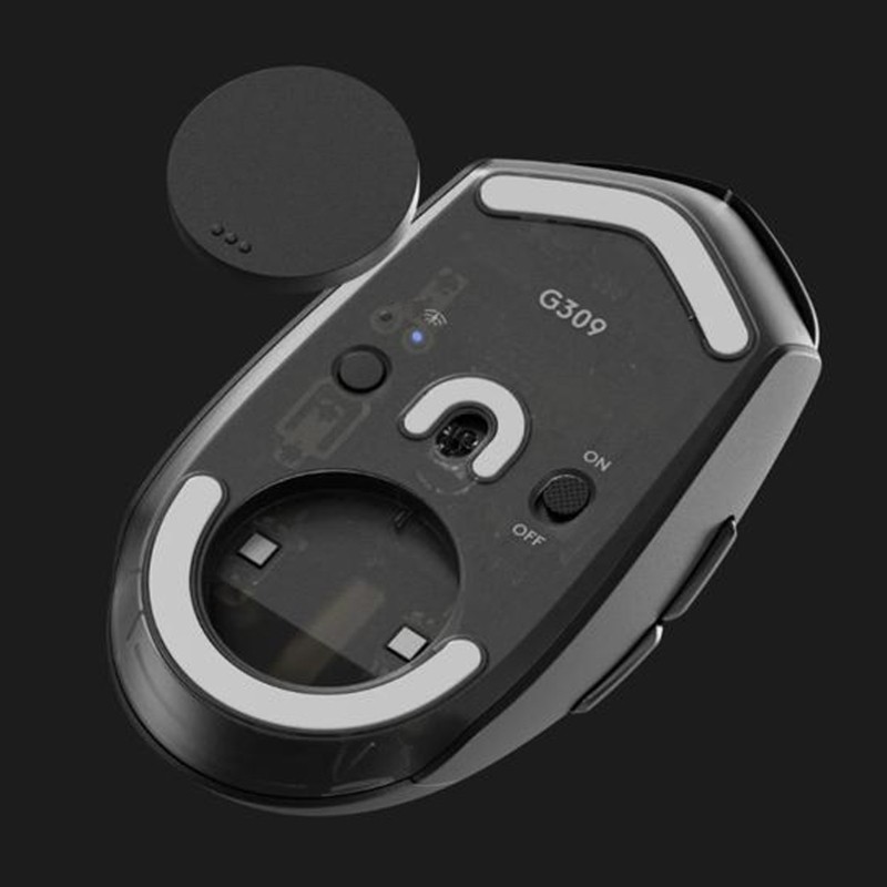 Ấm cúng 1 Bộ HotlineGames Ice Mouse Feet Mouse Skates Dán cho chuột G309