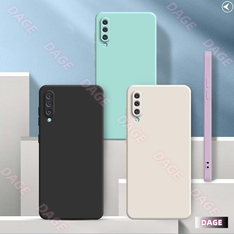 Ốp Lưng Cho Samsung A7 2018 / A750 Màu Trơn Samsung A750 / A7 2018 Vỏ Bảo Vệ Silicon Chống Rơi Màu T